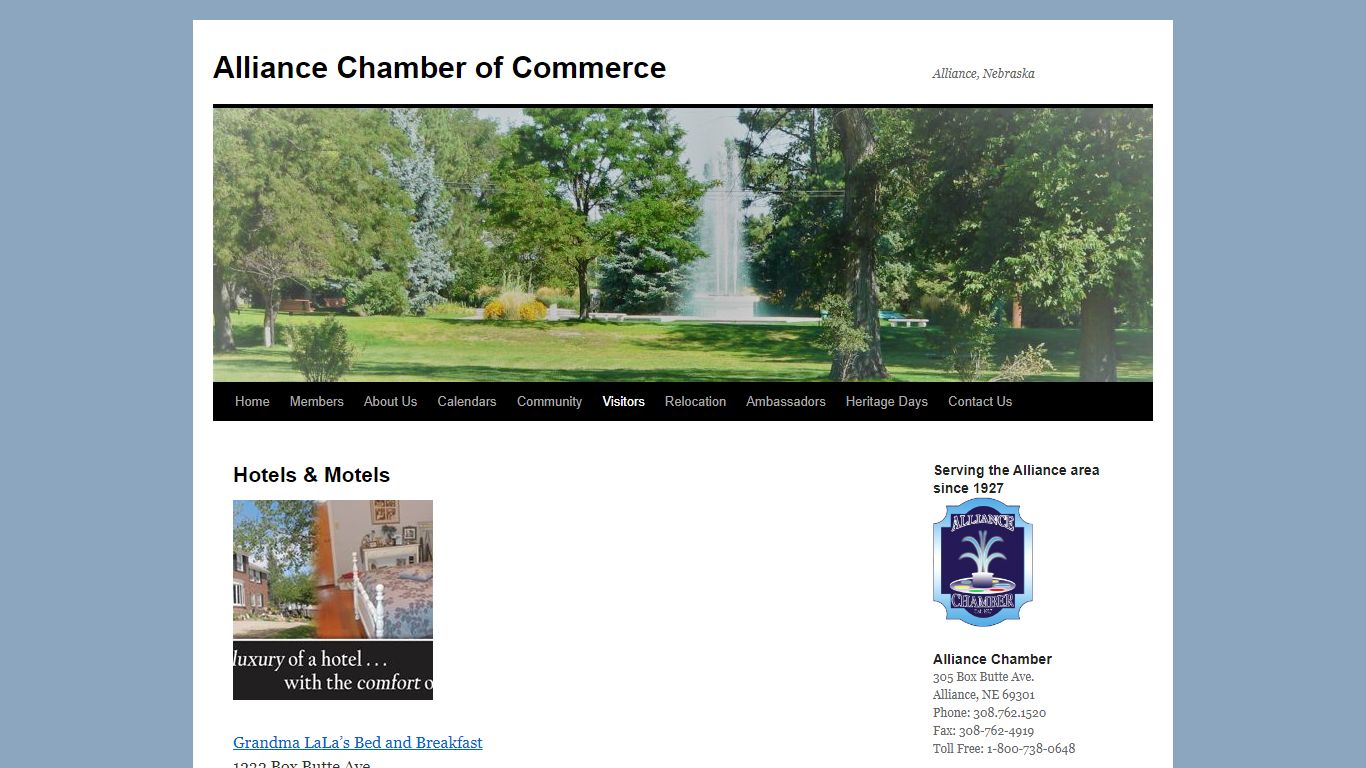 Hotels & Motels | Alliance Chamber of Commerce